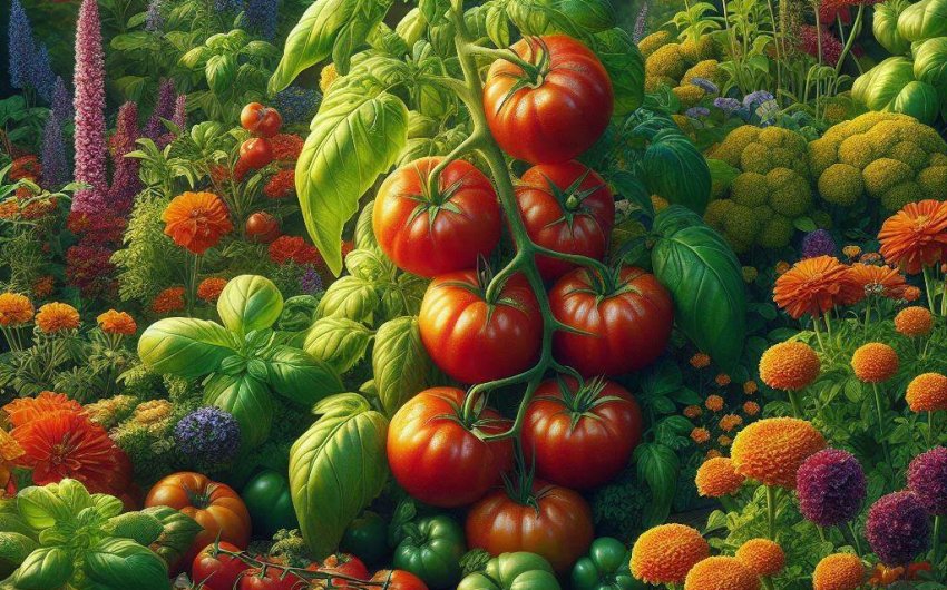 What Are the Best Companion Plants for Tomatoes in a Garden?