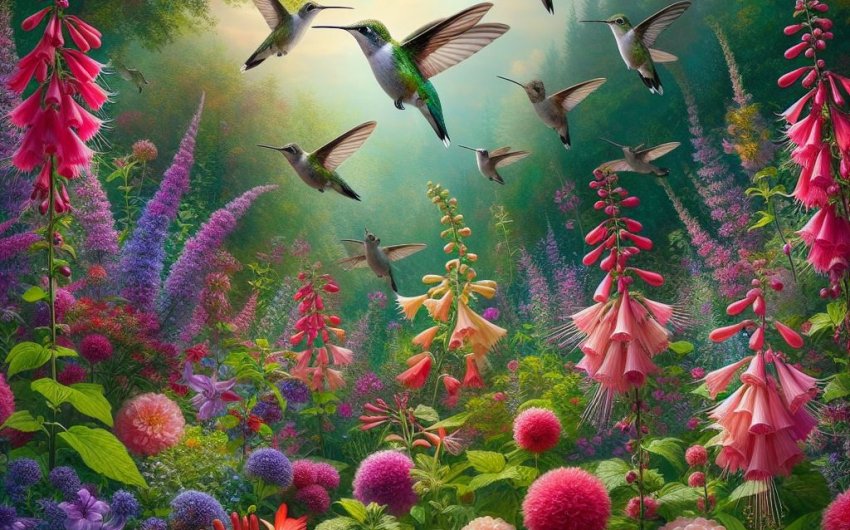 What are the best flowers for attracting hummingbirds?