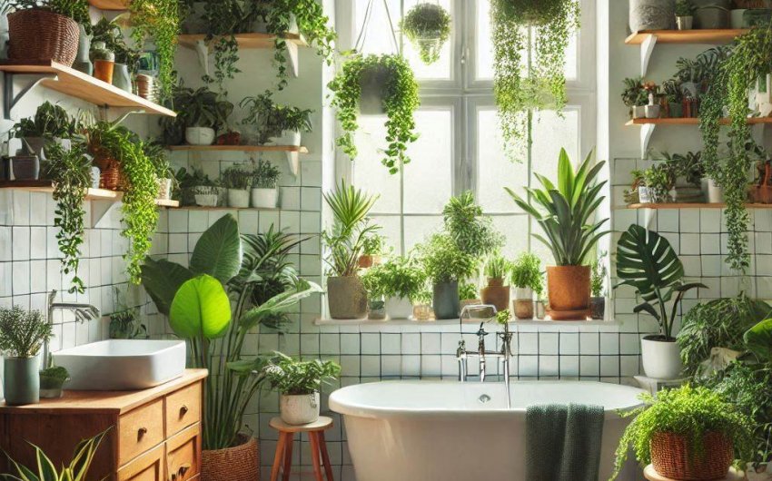 Best Plants for a Humid Bathroom Environment