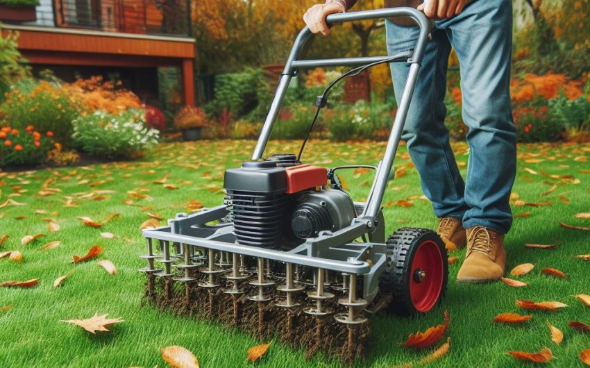When is the best time to aerate my lawn?