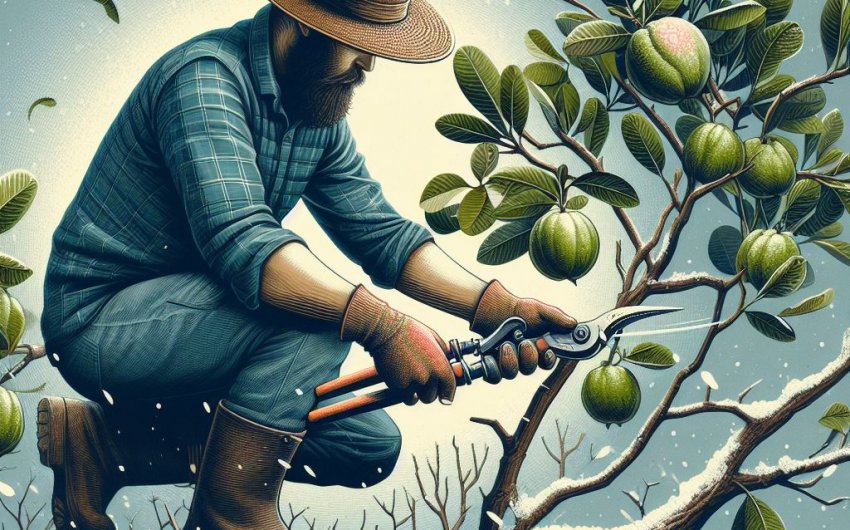 When is the best time to prune a guava tree?