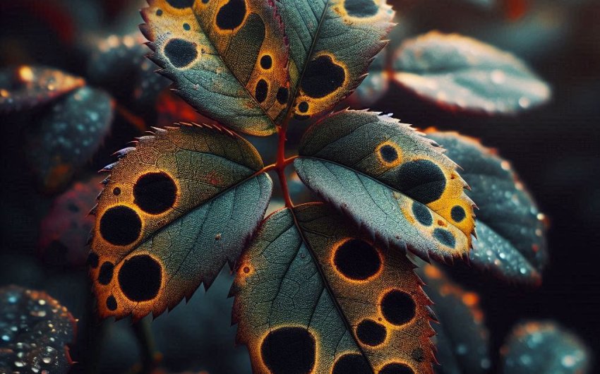 What Causes Black Spot Disease on Roses and How Can I Manage It?