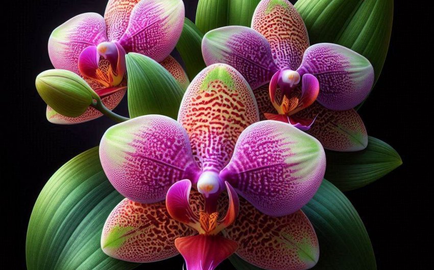 What Causes Black Spots on My Orchid's Leaves, and How Can I Treat Them?