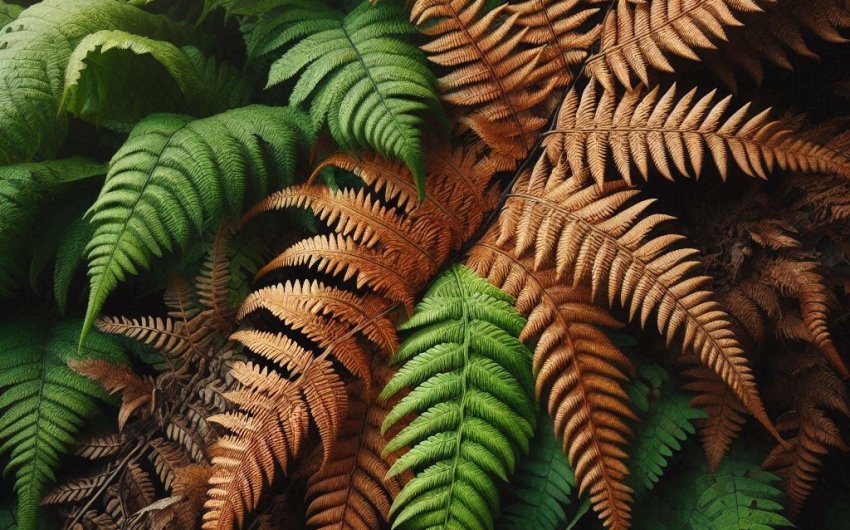 What Should I Do If My Ferns Are Turning Brown and Crispy?