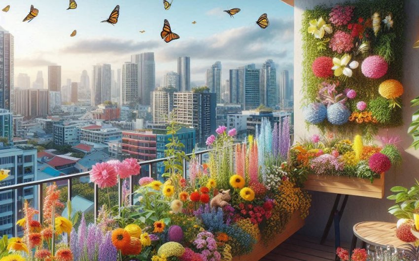 Buzzing Balcony: Best Pollinator Plants for Balcony Gardens