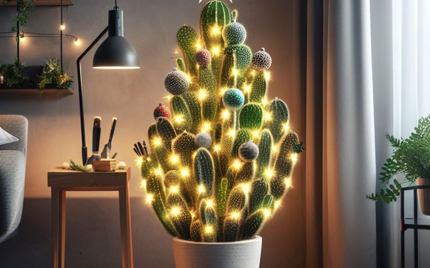 Cactus Christmas Trees: Blending Tradition with Modern Gardening Trends