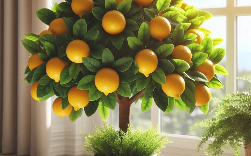 Can citrus trees survive indoors year-round?