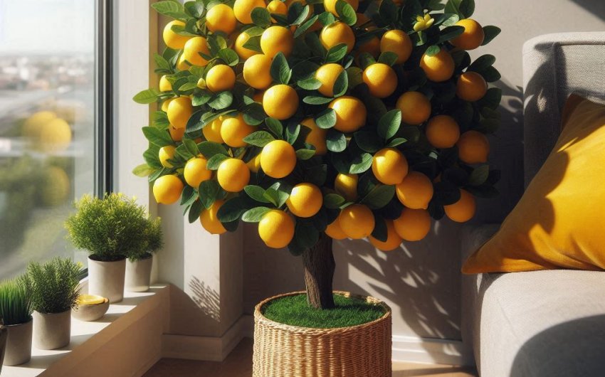 Can I grow a dwarf citrus tree inside?
