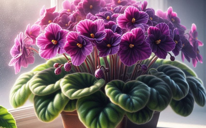 Vibrant and Beautiful: Caring for African Violet Houseplants