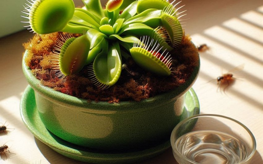 How Do I Care for a Carnivorous Plant Like a Venus Flytrap Indoors?