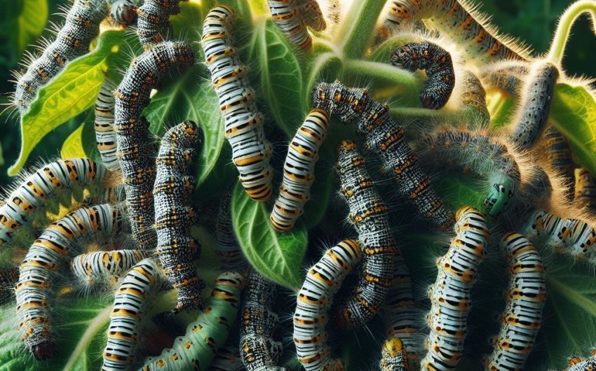 Caterpillar Crisis: Combatting Caterpillar Damage on Plants
