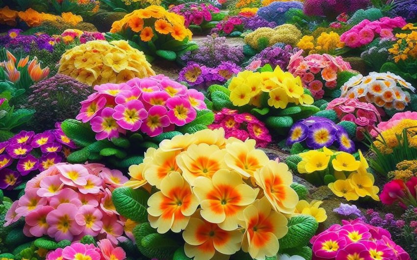 Primrose Pizzazz: Cheerful Beauty in Your Garden
