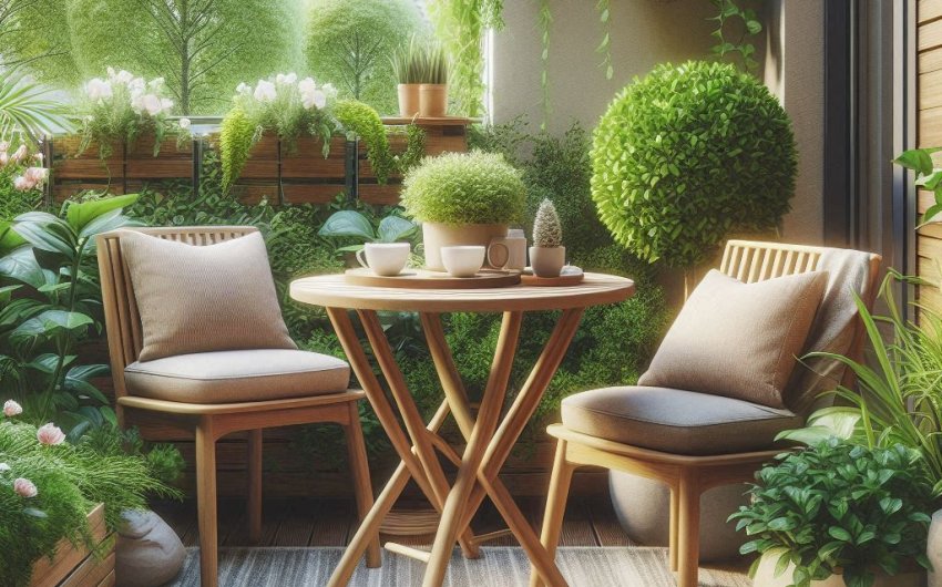 How to Choose the Right Bistro Set for a Small Balcony Garden?