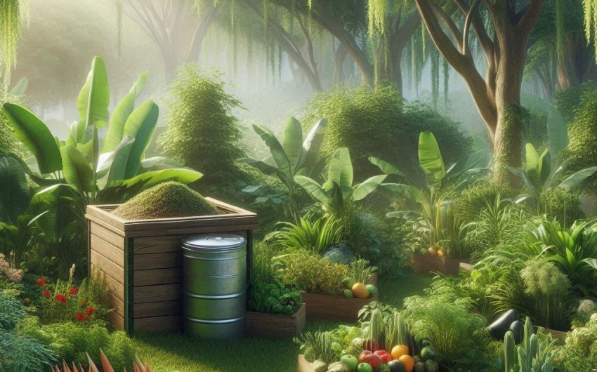 How Can I Create a Closed-Loop Composting System for a Food Forest?