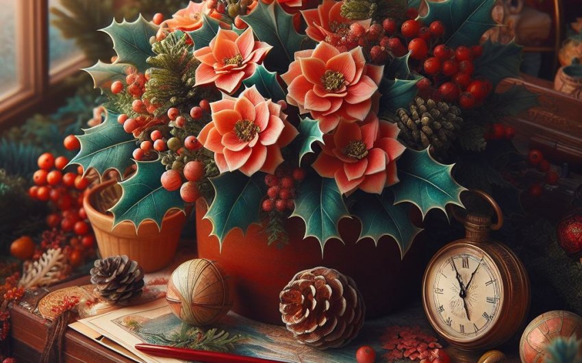 Holly Hues: Coastal Beauty in Your Garden