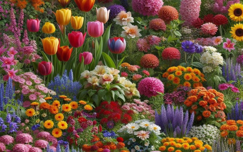 How Do I Create a Colorful Flower Garden Year-Round?