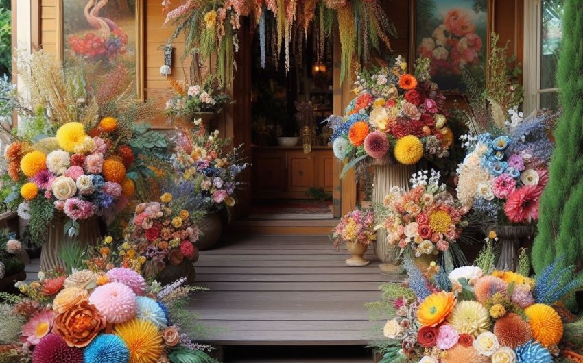 10 Colorful Porch Flower Arrangements to Brighten Your Space