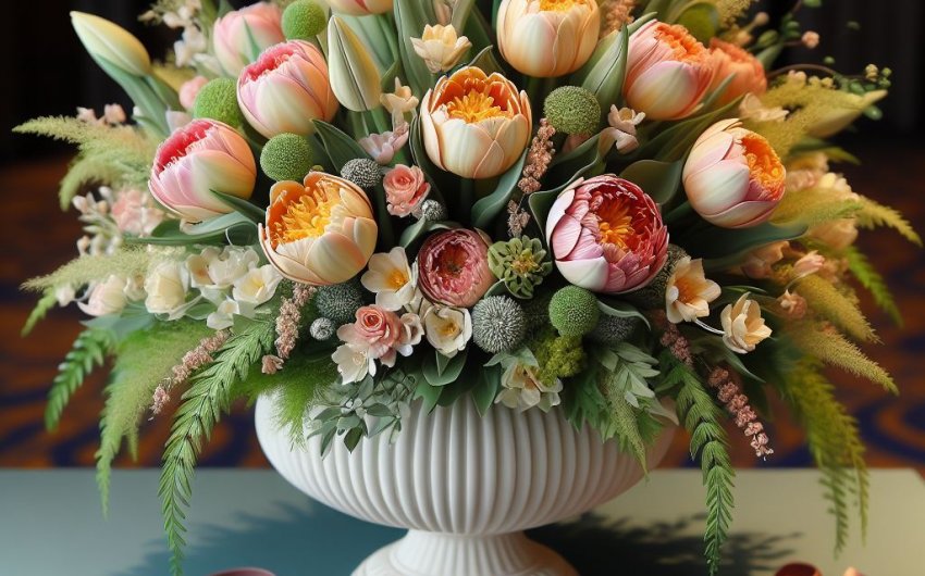 Colorful Creations: Designing Vibrant Tulip Arrangements for Any Occasion