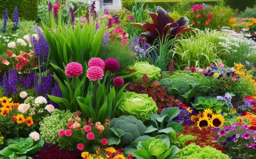 Companion Flowers for Vegetable Gardens