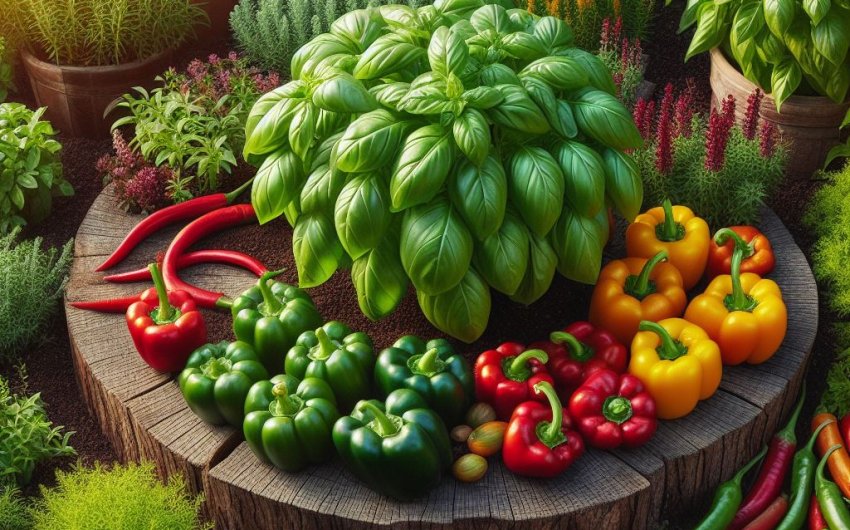 What are some companion planting strategies to naturally repel pests?