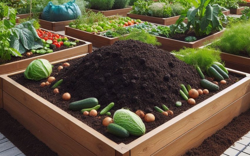 Can I Compost in a Raised Bed Garden, and How Do I Do It Efficiently?