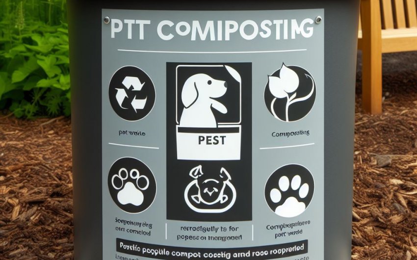 Can I compost pet waste like cat litter or dog feces?