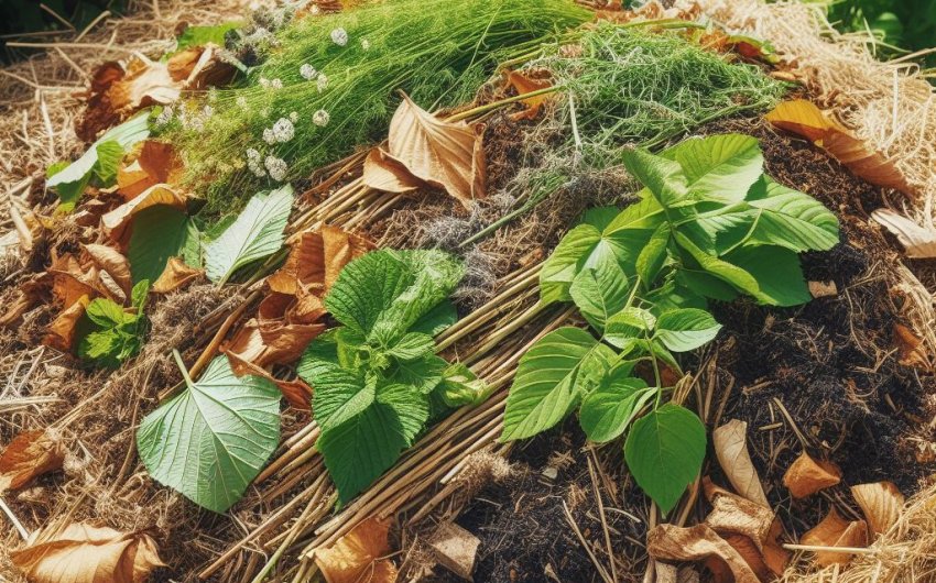 Can I compost weeds and invasive plants without spreading them in my garden?
