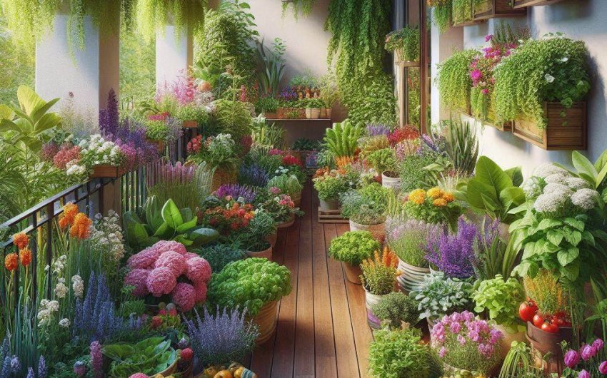 How to Create a Container Garden on a Balcony?
