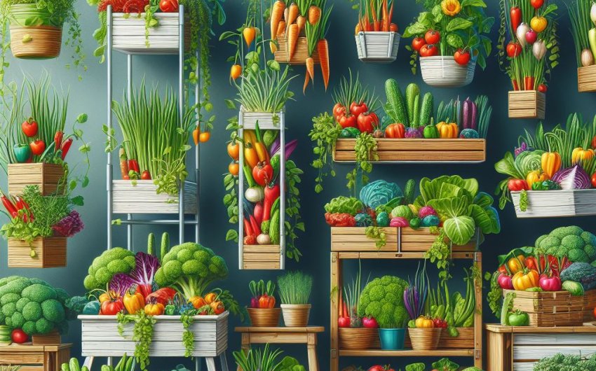 Growing Up: Container Vegetable Gardening Ideas