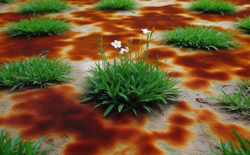 How to Control Rusty Brown Patches in Your Lawn?