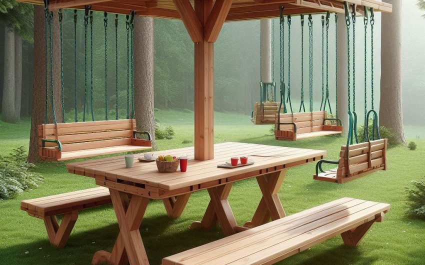Convertible Picnic Tables: Multi-Functional Furniture