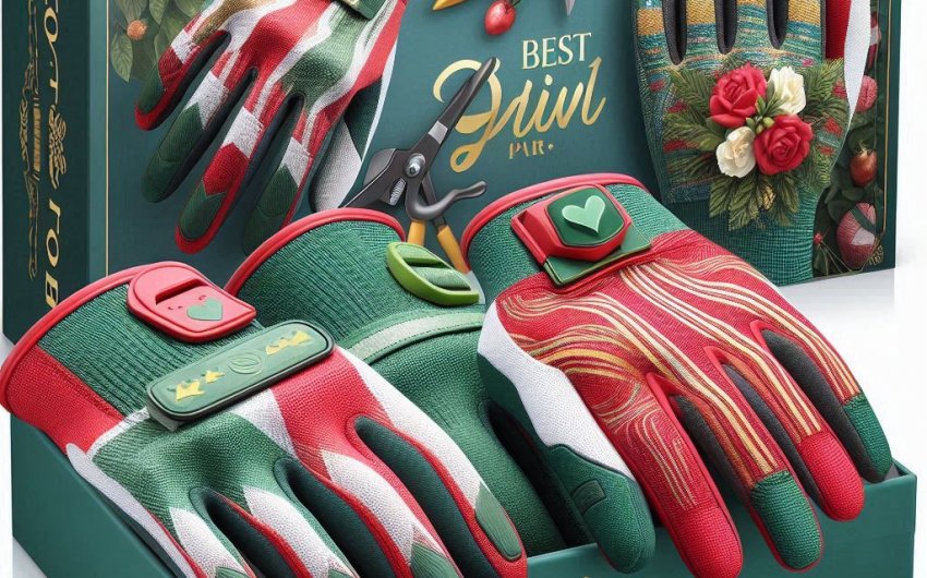 COOLJOB Gardening Gloves for Women - 6 Pairs Breathable, Rubber Coated Yard Gloves