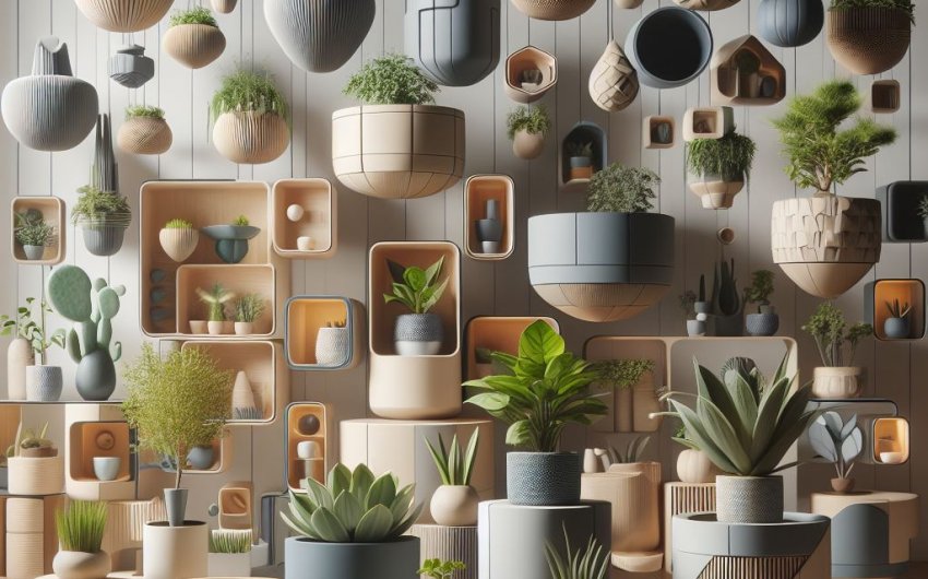 Crafting Nature's Beauty: Innovative Plant Pot Designs