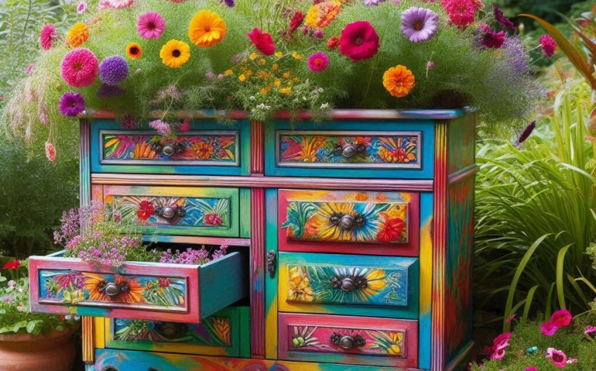 Creative Ideas for Repurposing Old Furniture in Your Garden