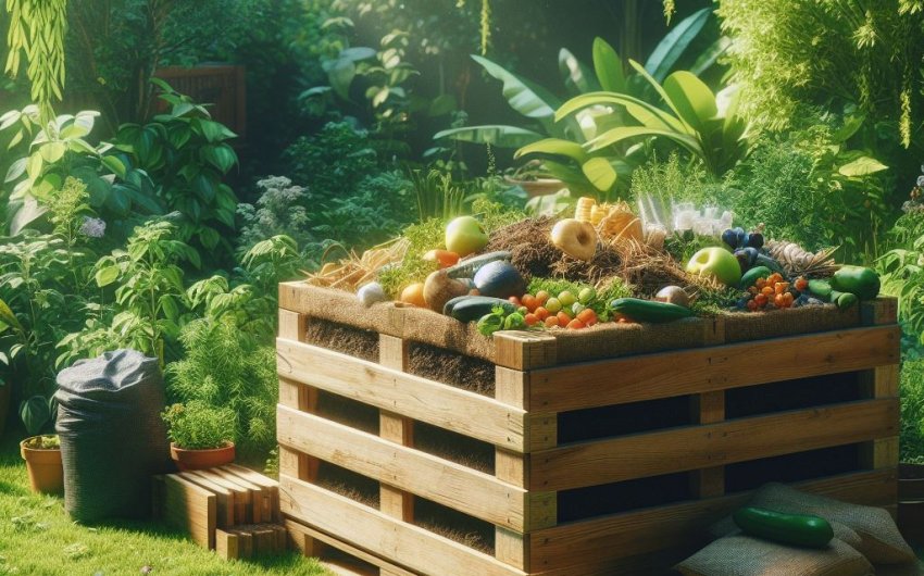 Creative Upcycling: Turn Trash into Treasure with a DIY Outdoor Compost Bin