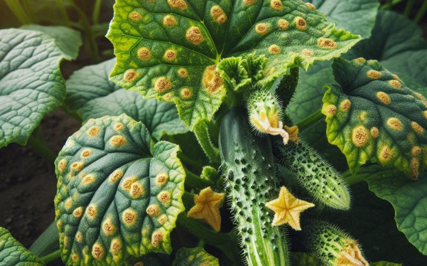 Why Are My Cucumber Plants Showing Signs of Mosaic Virus and How Can I Manage It?