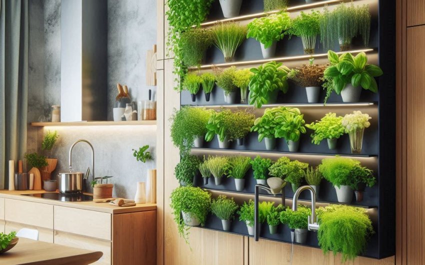 Culinary Heights: Vertical Herb Garden Ideas for Kitchen