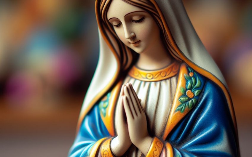 Add Serenity to Your Garden with the Virgin Mary Statue