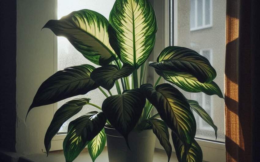 Why Are My Dieffenbachia’s Lower Leaves Yellowing Rapidly?