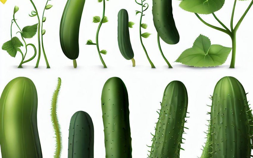 Different Types of Cucumbers Plants