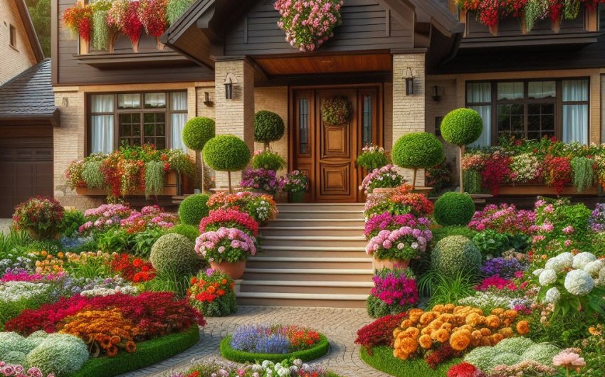 Elevate Your Curb Appeal: DIY Flower Beds in Front of Your Home