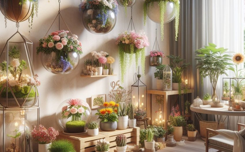 DIY Indoor Flower Garden Ideas: Creative Ways to Display Blooms in Your Home