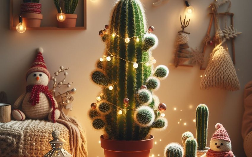 DIY Guide: Crafting a Mini Cactus Christmas Tree for Small Spaces