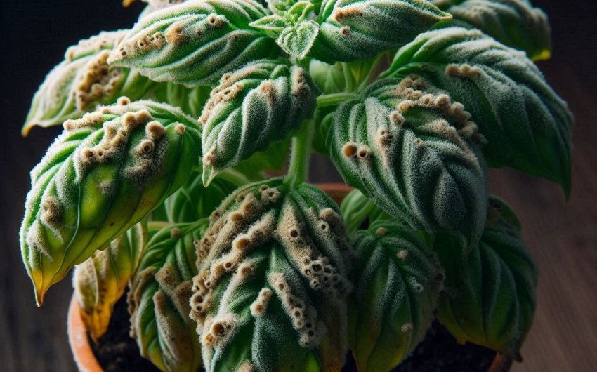 How Do I Treat Downy Mildew on Basil Plants?