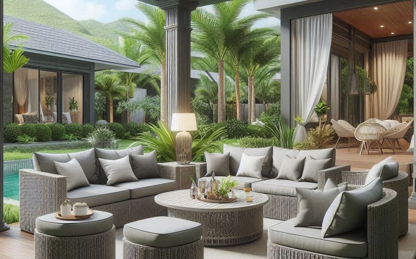 Elevate Your Outdoors with Wicker Furniture Sets