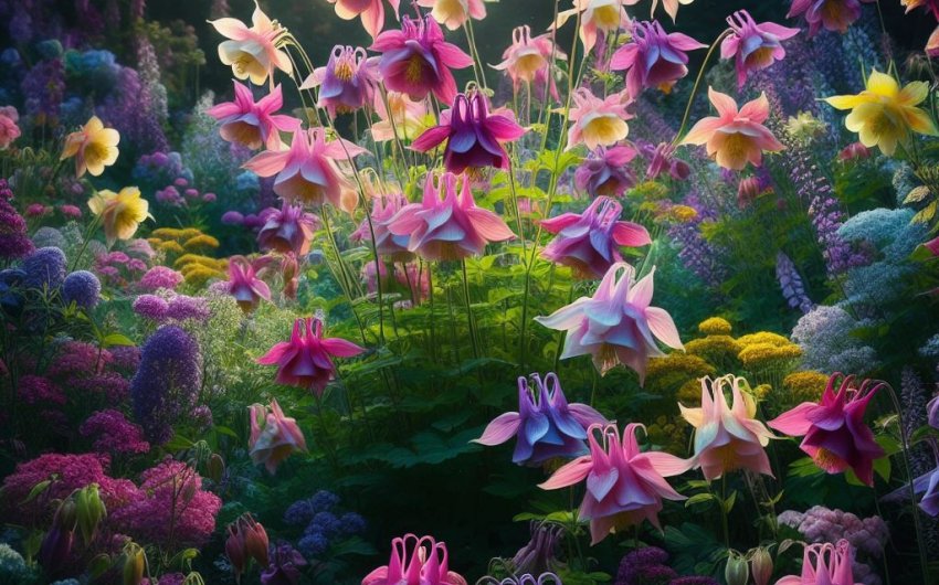 Columbine Charm: Enchanting Beauty in the Garden