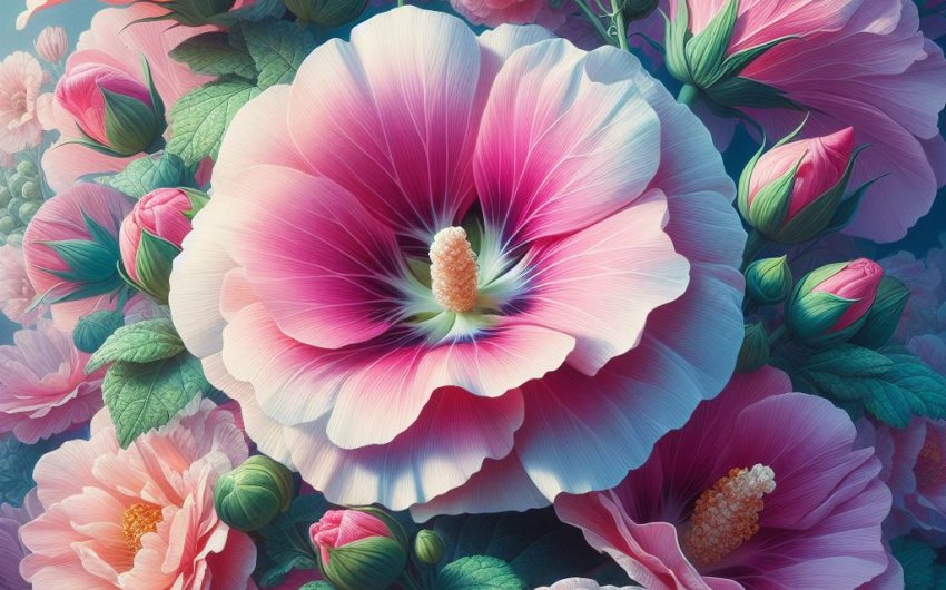 Rose Mallow Magic: Enchanting Beauty in Your Garden