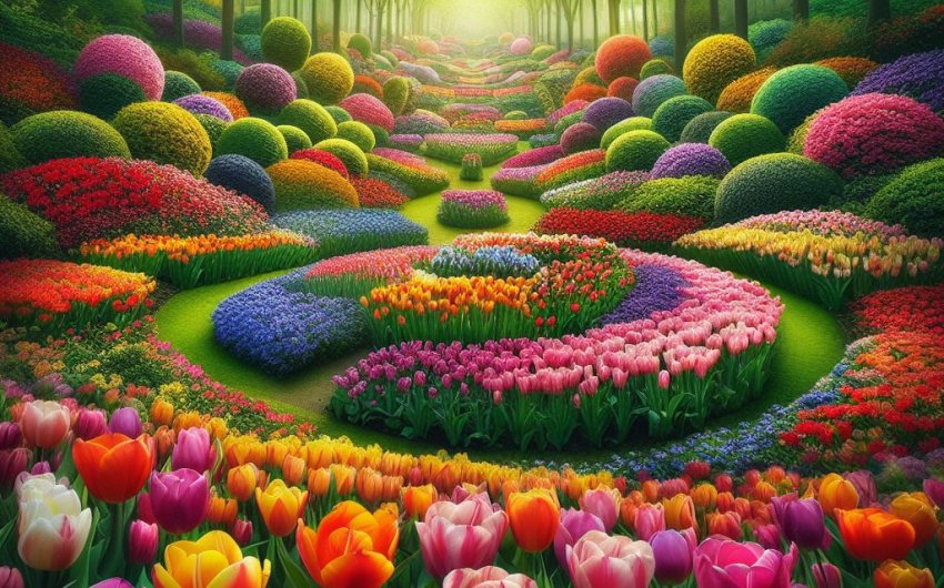 Enchanting Tulips: Blooms of Splendor in the Garden