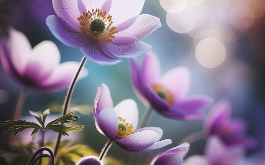 Windflower Wonders: Ethereal Beauty in Your Garden