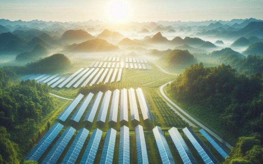 Harvesting the Sun: Exploring the Beauty of Solar Farms!